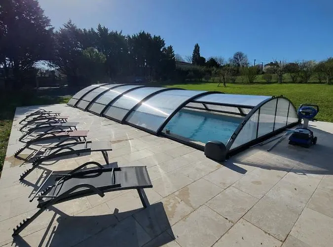 度假居 Au Clos Des Dely-gites 3 Etoiles Mareuil (Charente)