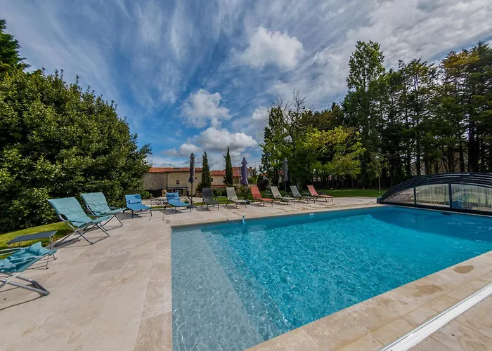 度假居 Au Clos Des Dely-gites 3 Etoiles Mareuil (Charente)